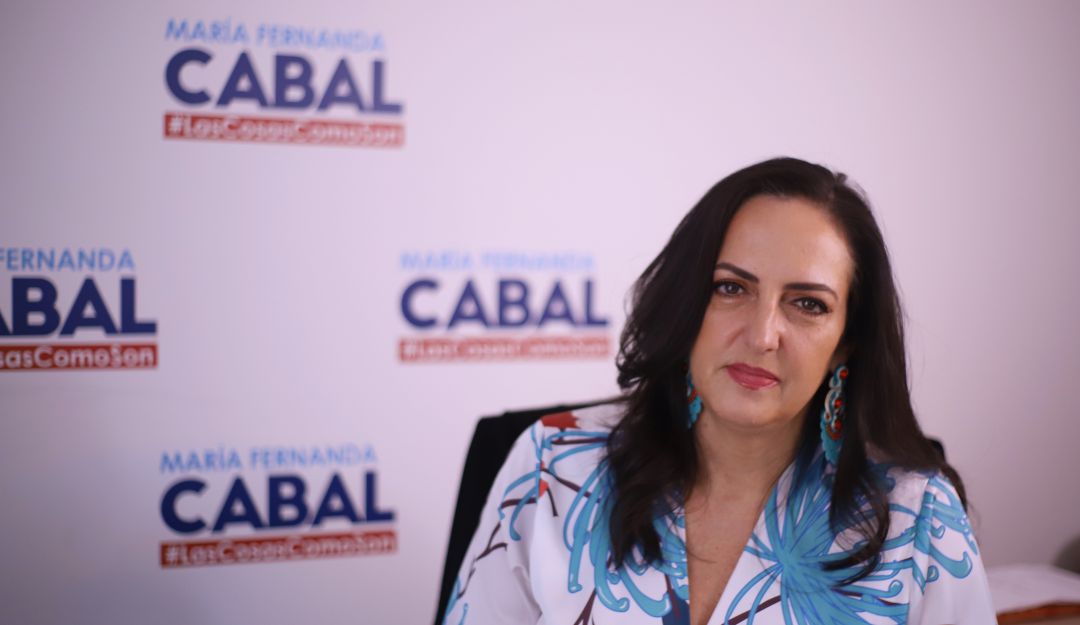 María Fernanda Cabal, segunda senadora más votada.