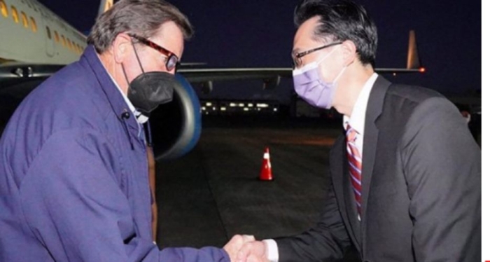 Nueva delegación de Estados Unidos llega a Taiwán.