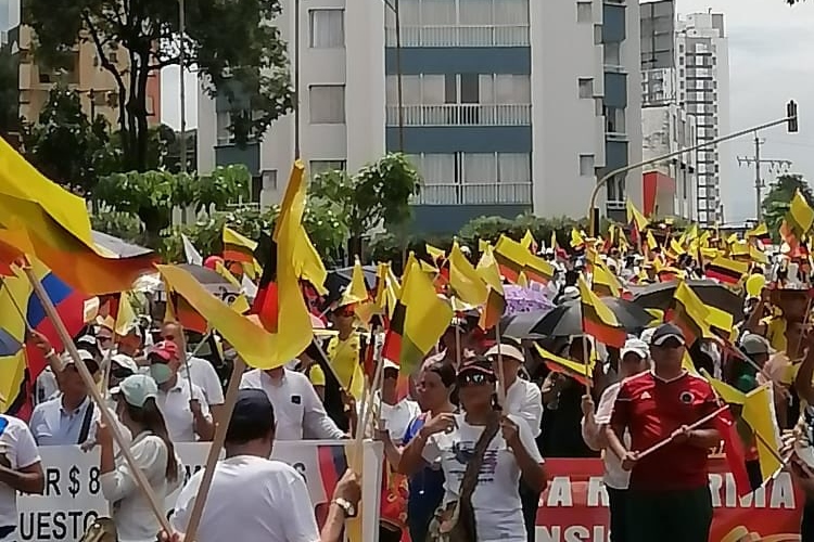 Marchas contra el Gobierno Petro - Cortesía