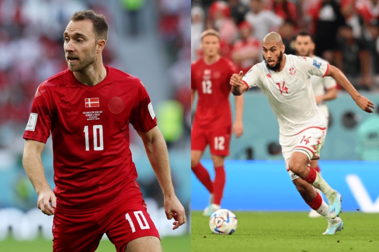 Partido sin goles: Dinamarca y Túnez igualaron en el grupo D