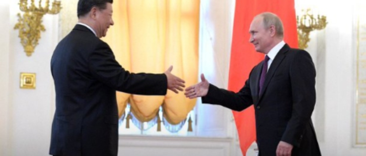 Putin y Xi Jinping están en Moscú.