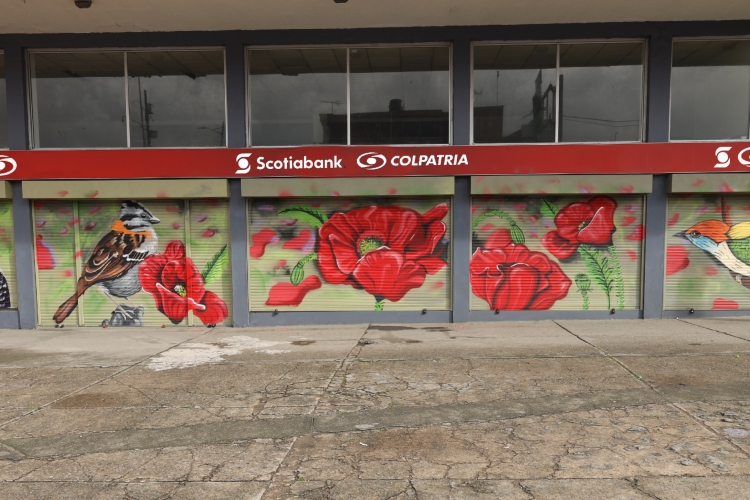 Scotiabank Colpatria apoya el arte urbano en sus fachadas