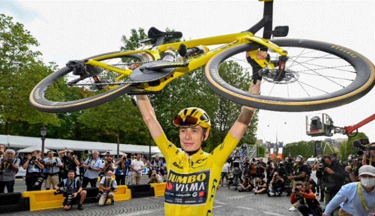 Jonas Vingegaar es el campeón del Tour de Francia 2023, twitter.