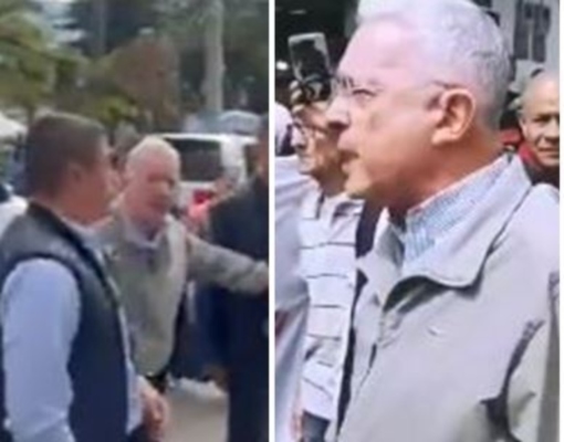 Álvaro Uribe enfrentó a sus contradictores en Medellín que le gritaban "paraco".