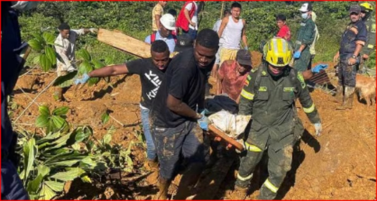 La gobernación de Chocó consolida la cifra de 40 víctimas mortales y 20 heridos.