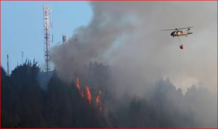 El incendio en el Cerro El Cable aún no está controlado y el alcalde de Bogotá anunció que pedirá ayuda internacional.
