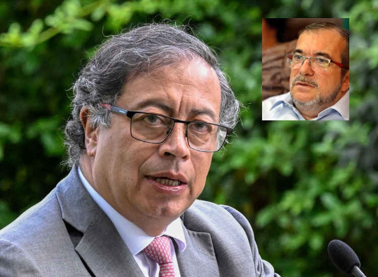 Gustavo Petro le respondió a Rodrigo Londoño-Foto tomada de Internet