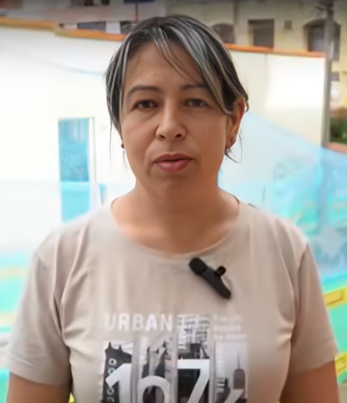 Andrea Jurado, veedora.