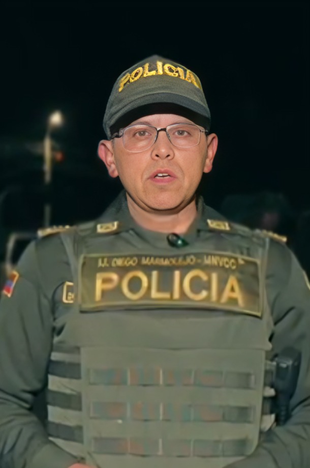Diego Marmolejo, comandante.