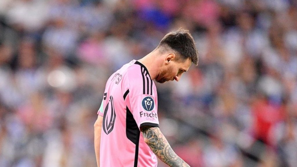 Messi vivió una de sus noches más frustrantes en la final de la Leagues Cup 2025, el Inter Miami fue goleado 3-0 por el Seattle Sounders