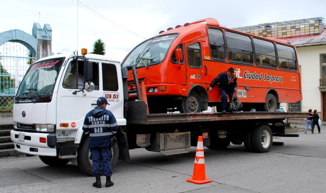 transporte público en Pasto