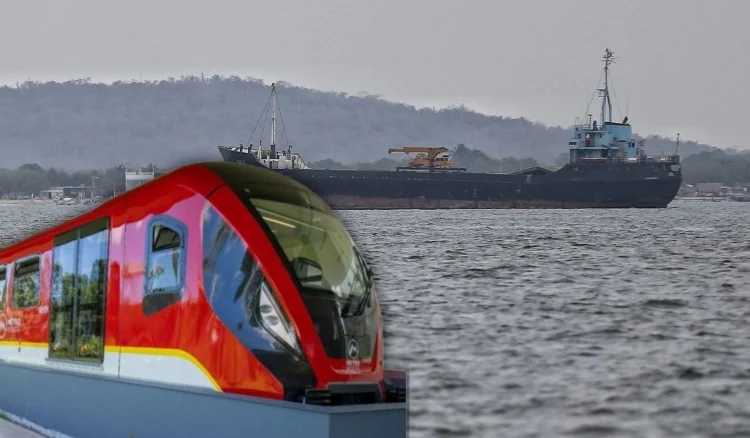 Esto se sabe del viaje en barco del primer tren del Metro de Bogotá