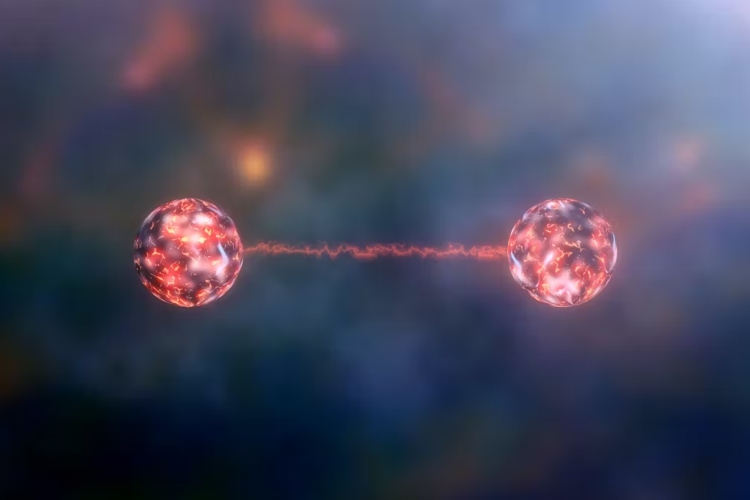 Ingenieros logran conectar átomos a distancia con entrelazamiento cuántico