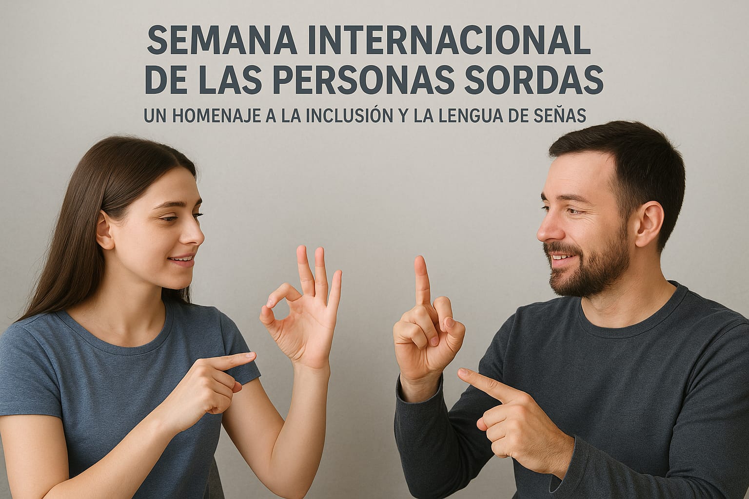 Semana Internacional de las Personas Sordas