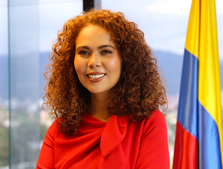 Yesenia Olaya, ministra.