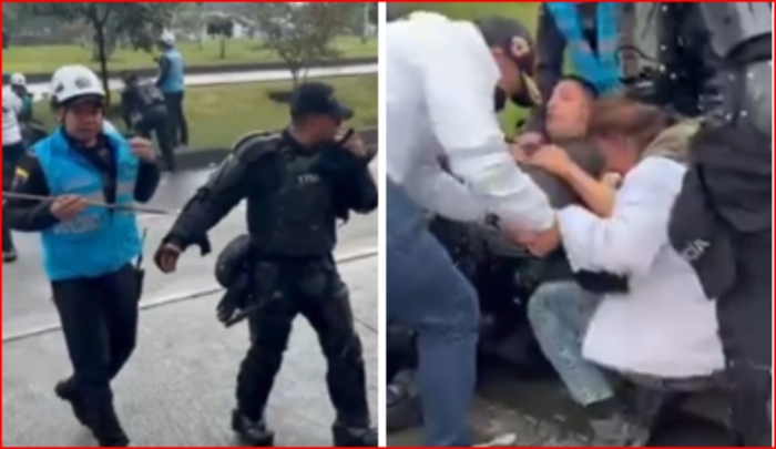 UNDMO- Bogotá- Marchas- Calle 26- Flechas- Universidad Nacional- Policía- embajada de EE.UU-