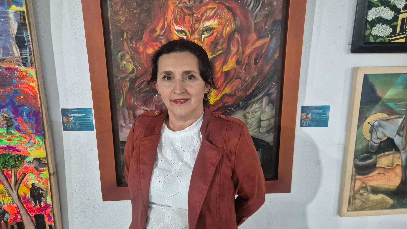 aría Muñoz, gestora social.