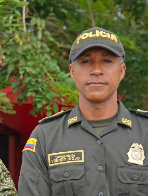 Fredy Biojo, subintendente.