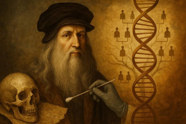 Reconstruyen el perfil genético de Leonardo da Vinci para revelar los secretos de su genialidad