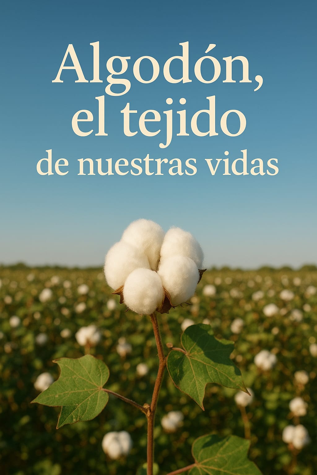 El algodón es la fibra natural más cultivada del mundo y sustento de millones de familias rurales