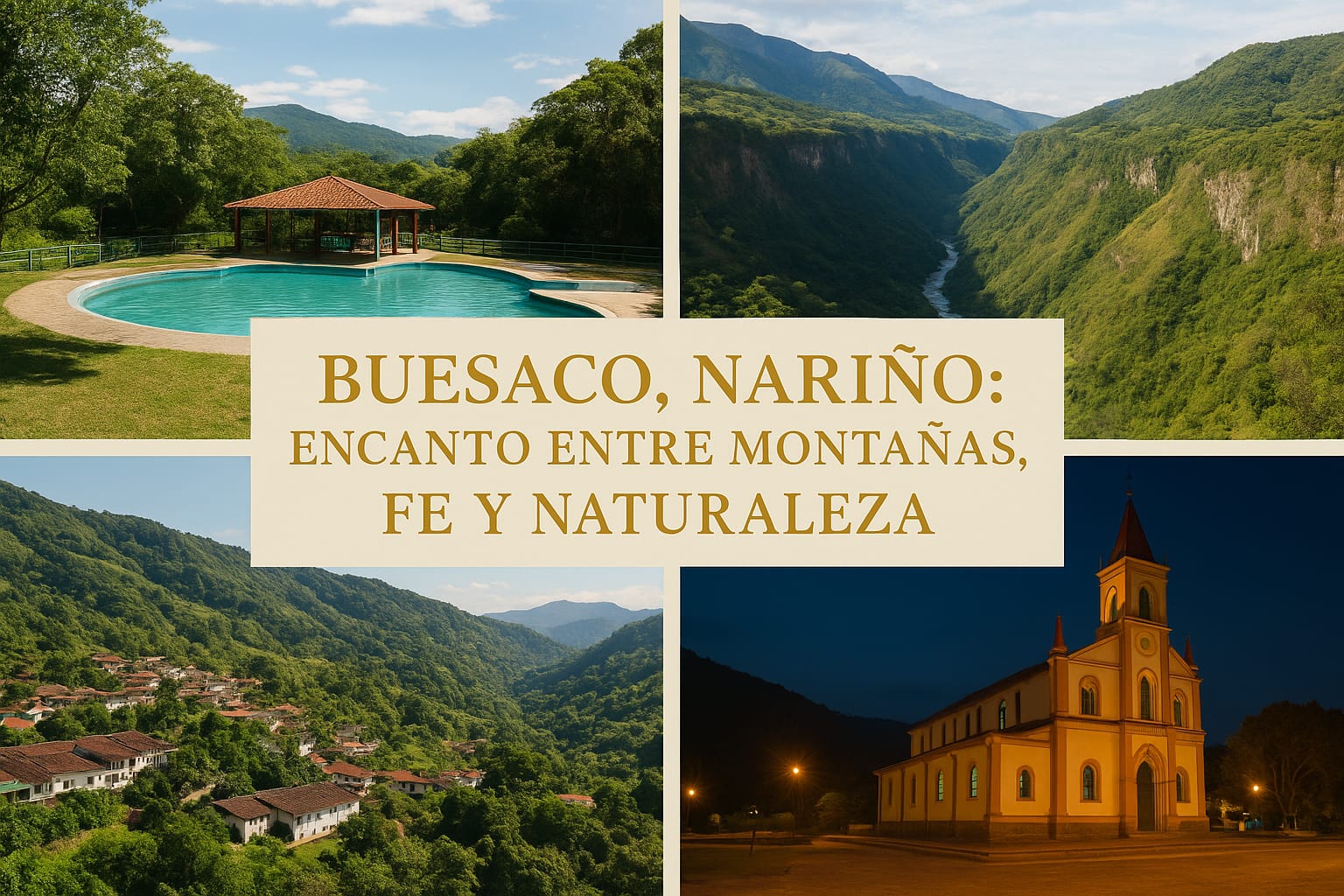 Quien llega a Buesaco descubre que la tranquilidad también tiene paisaje, aroma y nombre propio.