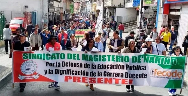 Docentes paro nacional
