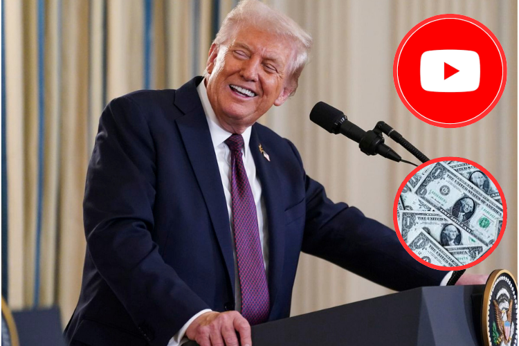 YouTube pagará 24,5 millones a Trump por suspensión de su canal