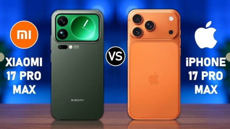 Xiaomi 17 Pro vs iPhone 17 Pro: duelo de gigantes tecnológicos