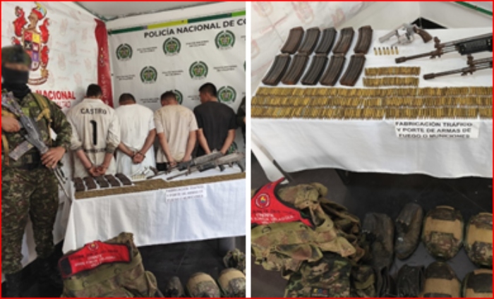 Risaralda- Clan del Golfo- Ejército- Policía- 8Oct-