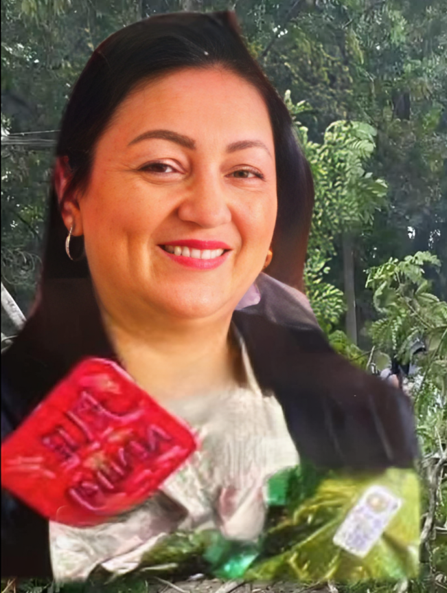 Resulto herida por un árbol