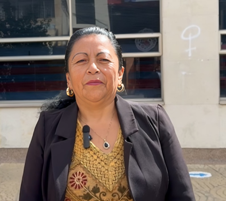 Carmen Guaquez, líder.