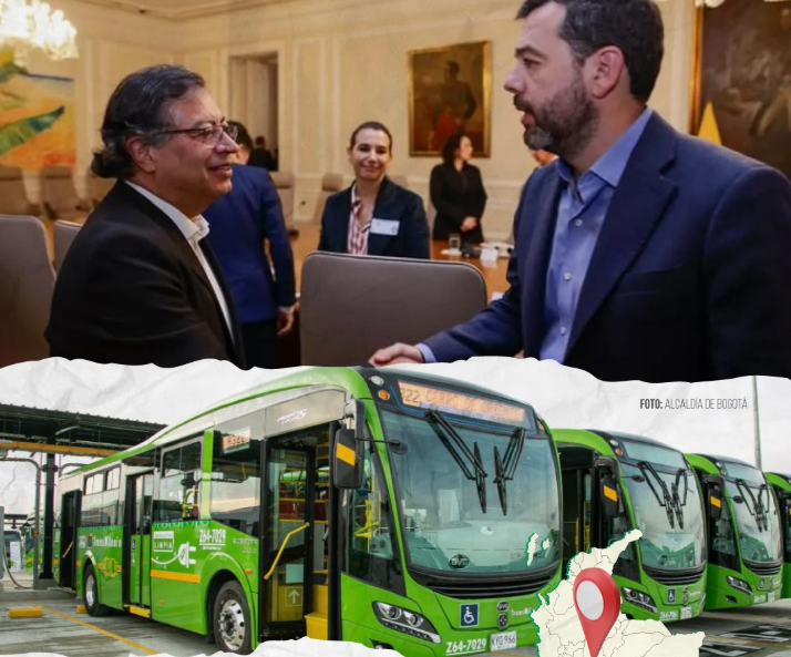 buses eléctricos para Transmilenio