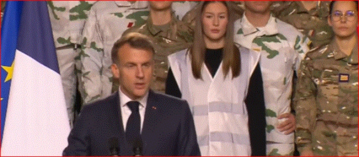 Macron- Francia- servicio militar- Ejército- Europa- 28Nov-