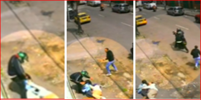 Bogotá- Inseguridad- robo- herencia- Banco- 20Nov- ladrones-