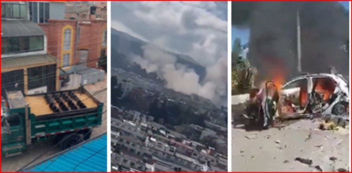 Tunja- Pánico- Terrorismo- Petro- Batallón Bolívar- 8Nov-