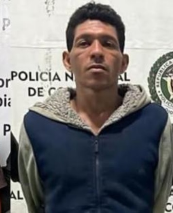 Darwin López, capturado.