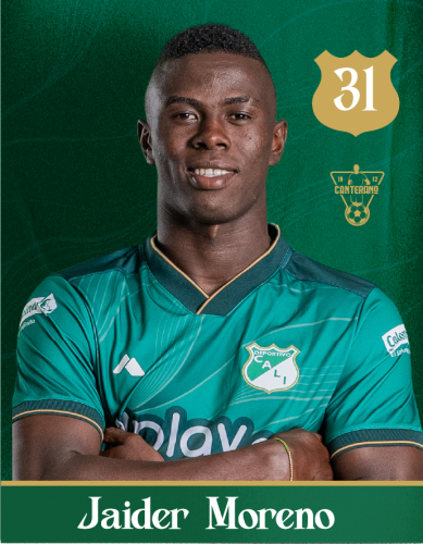 Haider Moreno, futbolista.
