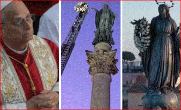 8dic- Papa León XIV-Vaticano- Día de la Inmaculada-