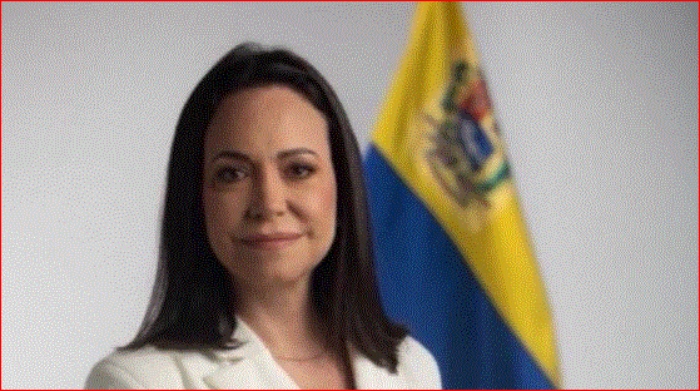 María Corona Machado- Venezuela- Premio Nobel- Oslo- ElNobelEsNuestro -MarchaPorLaPazYLaLibertad- 6Dic-