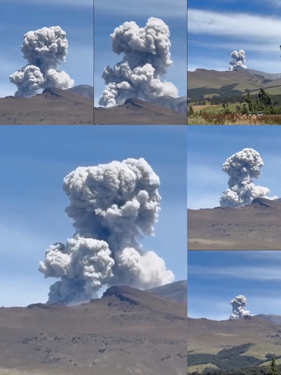 Volcán Puracé registra dos emisiones de ceniza y mantiene alerta Naranja