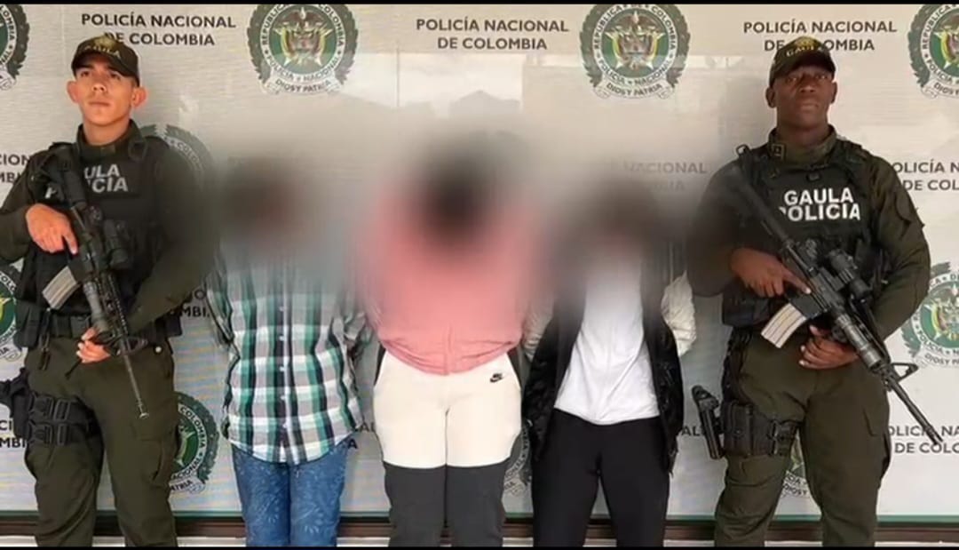Capturan a tres personas vinculadas a extorsiones en Pasto