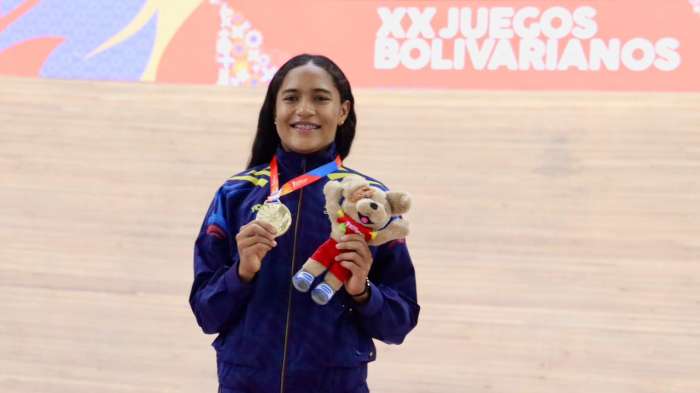 Colombia se consagró en el ciclismo pista de los Bolivarianos