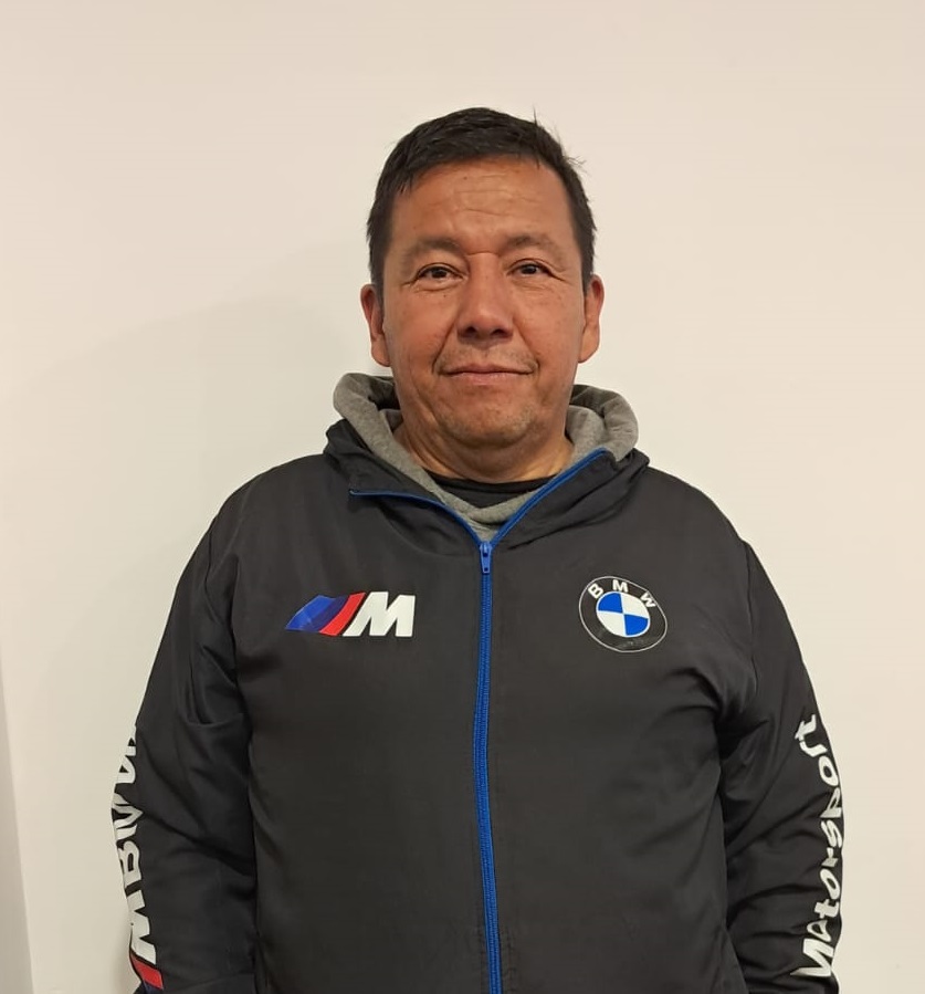 Diego García, líder social.