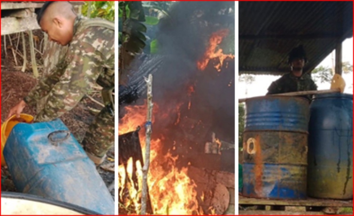 Laboratorios- Cocaína- Ejército- narcotráfico- Caquetá- Putumayo- Amazonas-