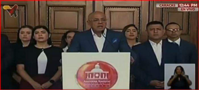 Venezuela- Maduro- Delcy Rodriguez- Jorge Rodríguez- 8Ene-