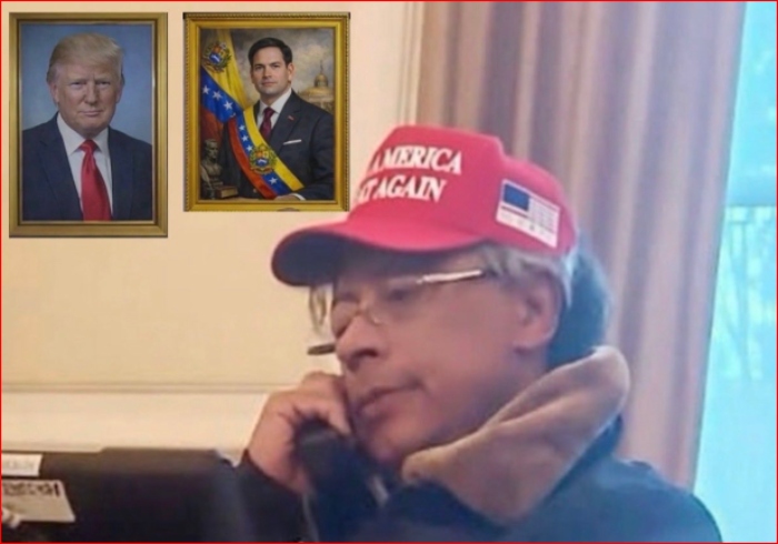 Memes- EEUU- Colombia- Gustavo Petro- Trump- memes- 8ene- Jaguar-