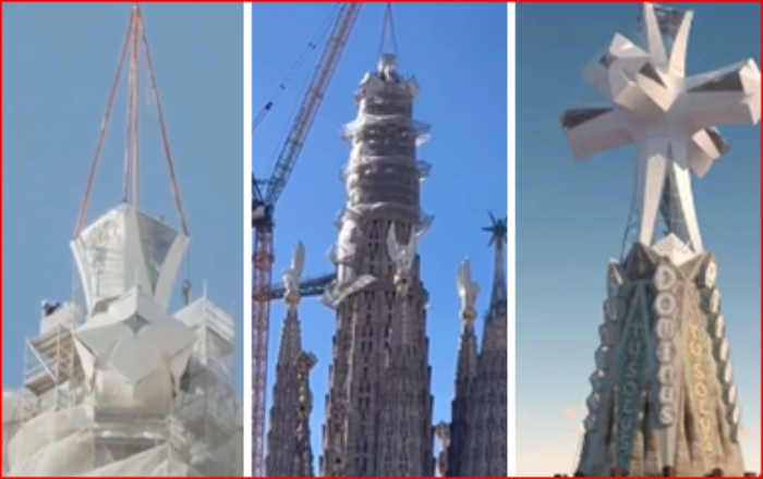 Barcelona- España- Gaudí- sagrada Familia- Torre de Jesús- 20Feb-