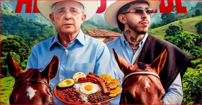 Álvaro Uribe- WestCol- Petro- streame- Viral- elección presidencial- Paloma Valencia- Centro Democrático- Medellín-