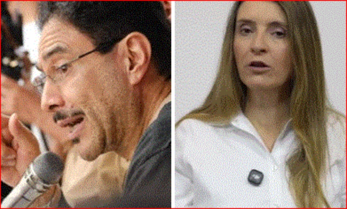 20Abr- Candidatos presidenciales- Debate- Iván Cepeda- Paloma Valencia- Abelardo de la Espriella- Petro