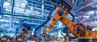 robots industriales en la manufactura